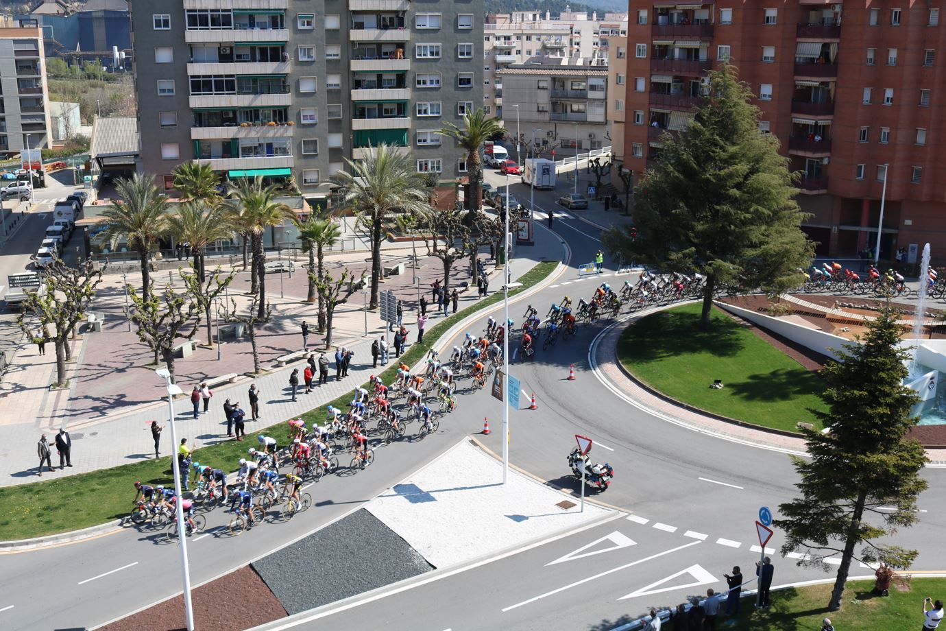 Afectacions al trànsit pel pas de la volta ciclista